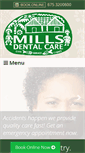 Mobile Screenshot of millsdentalcare.com